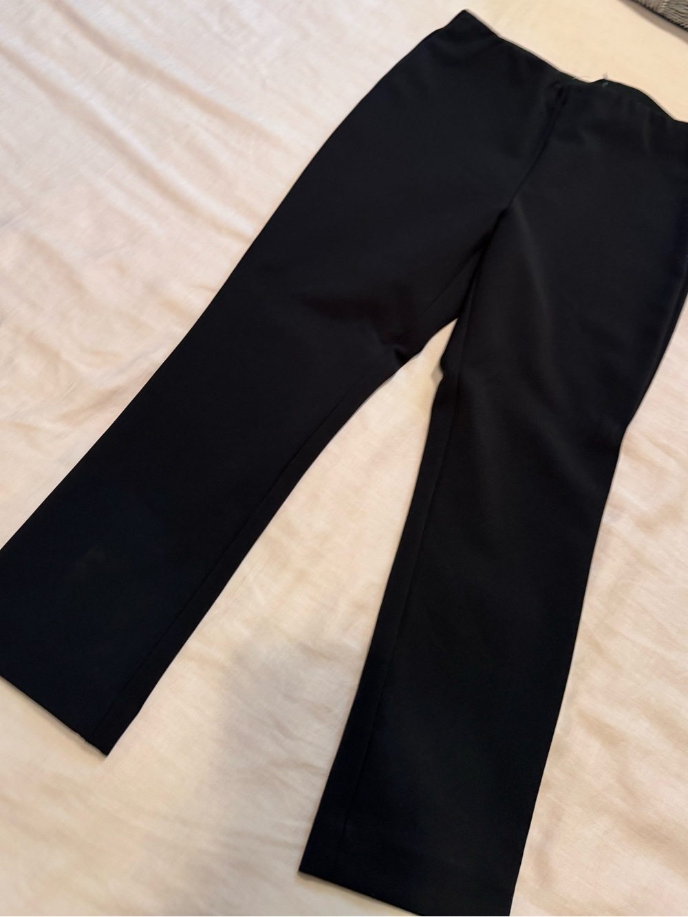 Express Black Ankle-Length Cropped Pants